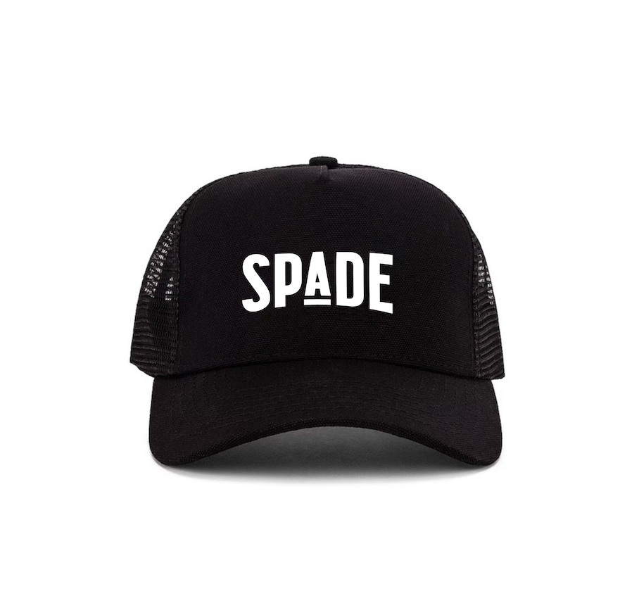 SPADE Premium Natural Trucker Hat